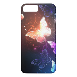 Glowing Night Butterflies Case-Mate iPhone Case