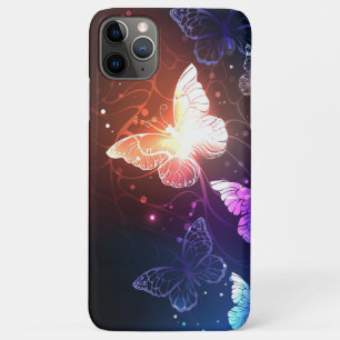 Glowing Night Butterflies Case-Mate iPhone Case
