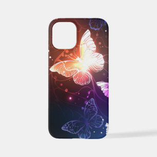 Glowing Night Butterflies iPhone 12 Mini Case
