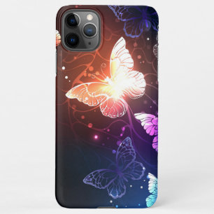 Glowing Night Butterflies iPhone 11Pro Max Case