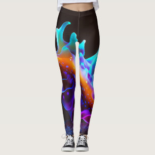 Glowing Nudibranch Leggings