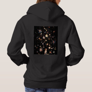 Glowing Orbs Starry Night Hoodie
