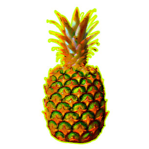 Glowing Pineapple T-Shirt