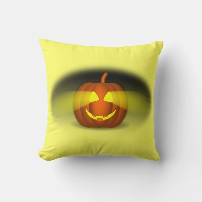 Glowing Pumpkin - Cushion (Front)