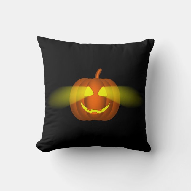 Glowing Pumpkin - Cushion (Front)