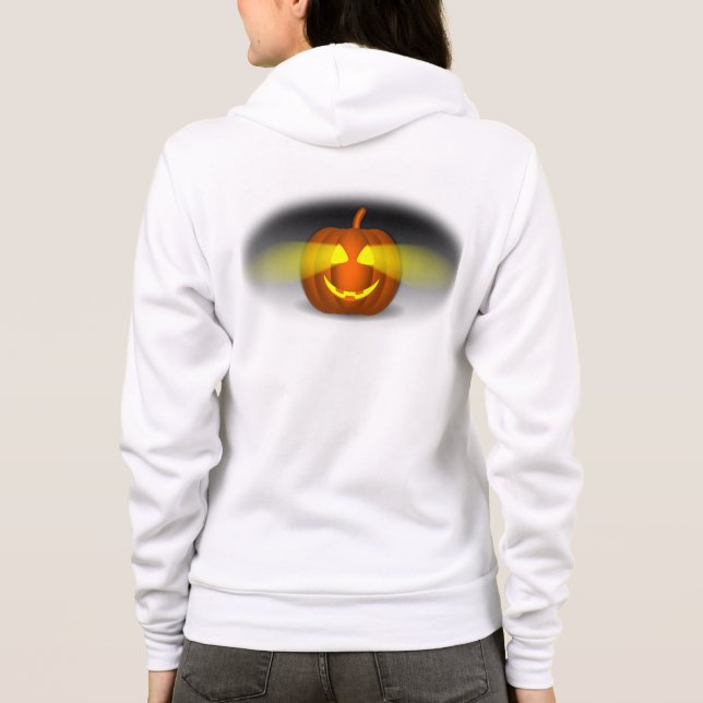 Glowing Pumpkin- Hoodie (Back)