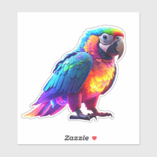 Glowing Rainbow Parrot