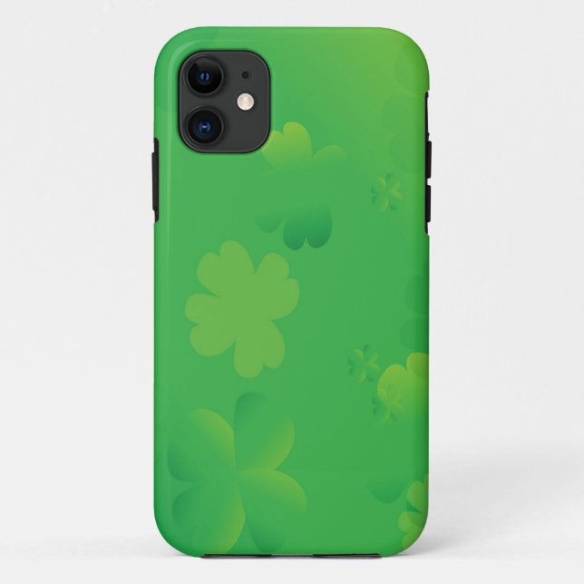 Glowing Shamrocks Case-Mate iPhone Case (Back)