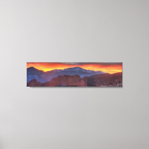 Glowing Sky Canvas Print