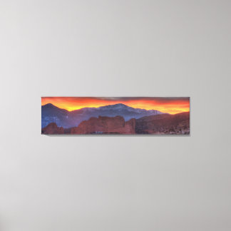 Glowing Sky Canvas Print