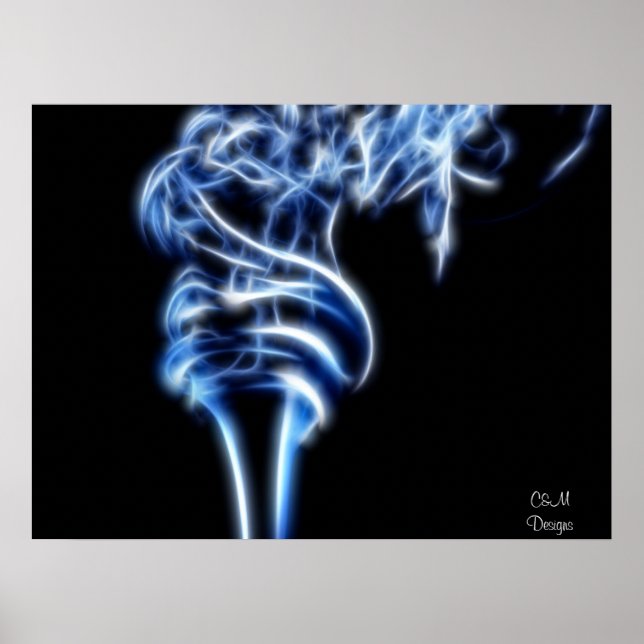 Glowing Smoke Poster (Front)