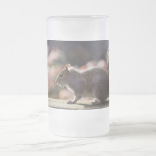 Glowing Squirrel Frosted Mug