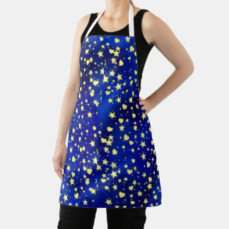 glowing star apron