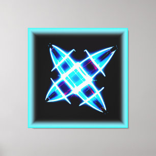 Glowing Star Patterns. Buy Now Canvas Print