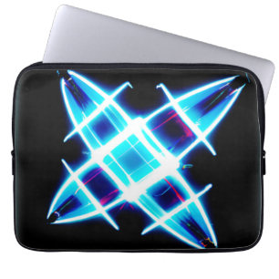 Glowing Star Patterns. Buy Now Laptop Sleeve