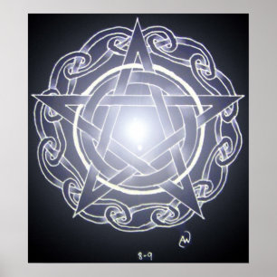 Glowing Star Poster