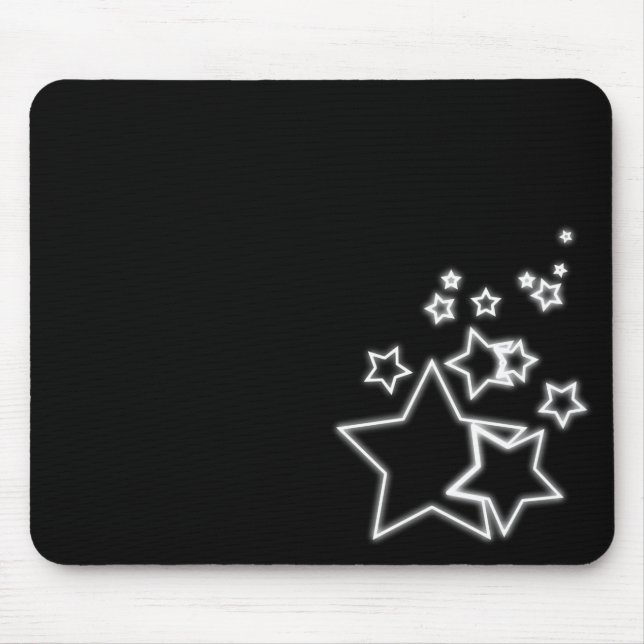glowing stars mouse pad (Front)