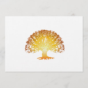 Glowing Tree Invitation