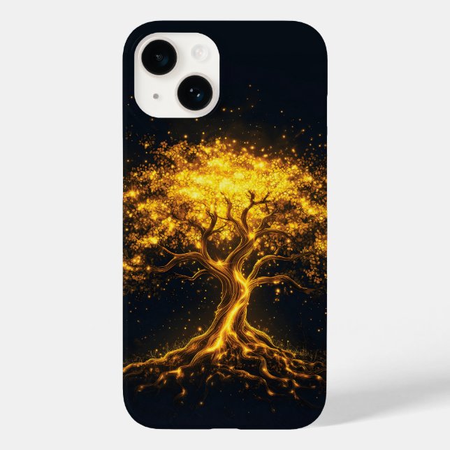  Glowing Tree of Life – Mystical and Enchanting  Case-Mate iPhone Case (Back)