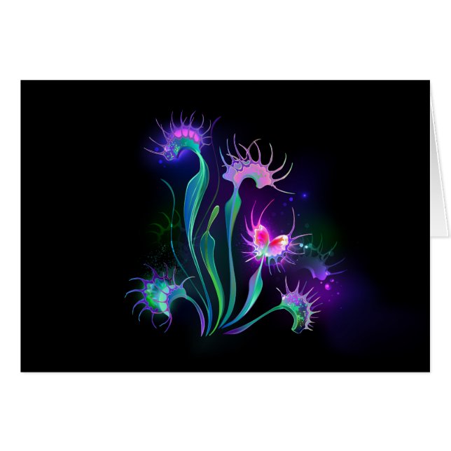Glowing Venus Flytrap (Front Horizontal)