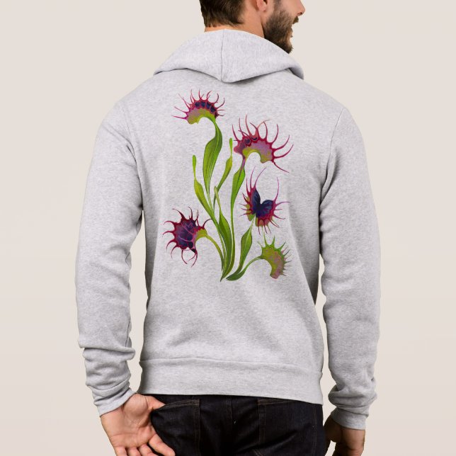 Glowing Venus Flytrap Hoodie (Back)