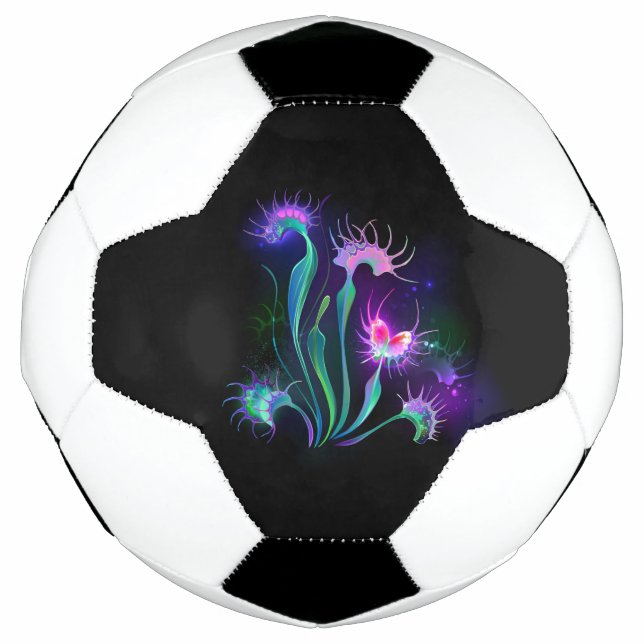 Glowing Venus Flytrap Soccer Ball (Front)