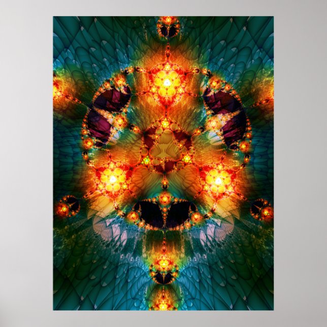 Glowing wand poster (Front)