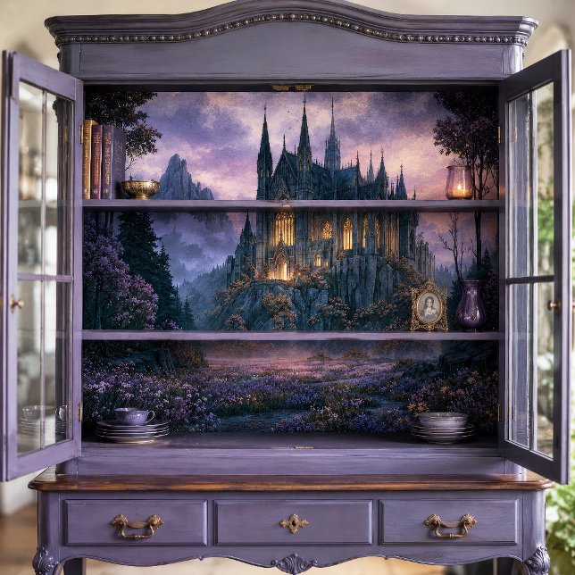 Glowing Window Gothic Castle Tissue Paper (Creator Uploaded)