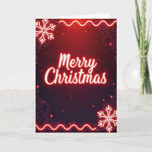 Glowing Winter Card