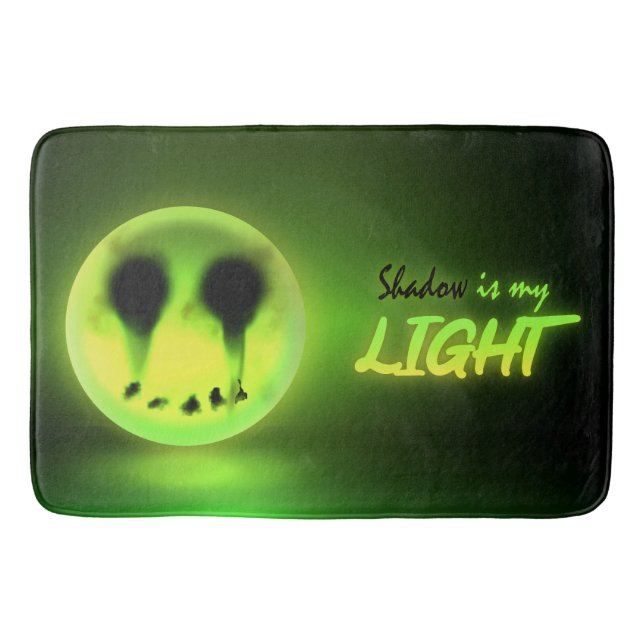 Glowmoji Bath Carpet Bath Mat (Front)