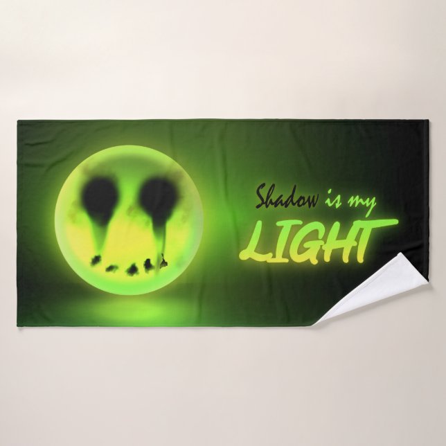 Glowmoji bath towel (Bath Towel)