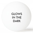 Glows - Glow-in-the-Dark "Green" Ping-Pong Ball
