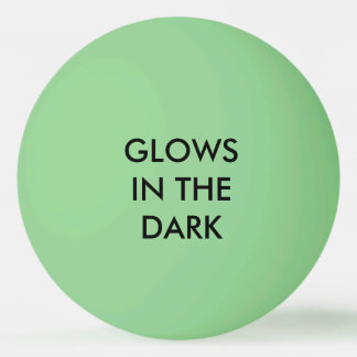 Glows - Glow-in-the-Dark "Green" Ping-Pong Ball