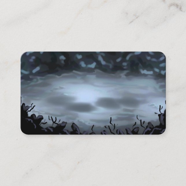 Glowy Clearing Business Card (Front)