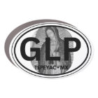"GLP Tepeyac • MX" Car Magnet—European Oval Style