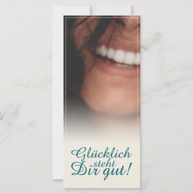 Glücklich steht Dir gut! (Front)
