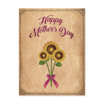 Glücklicher Muttertag Vintage