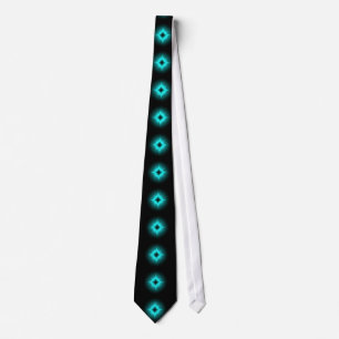 Glückssterne mintgrün schwarz Artdeco Tie