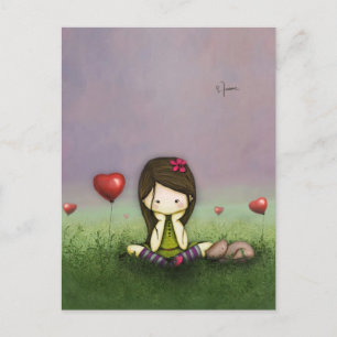Glum sugar plum postcard
