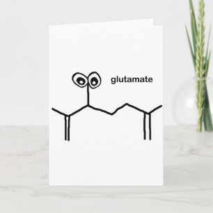 Glutamate Neurotransmitter Card