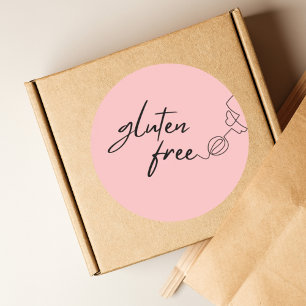 Gluten Free Baking Classic Round Sticker