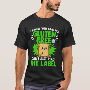 Gluten Free Bread Celiac Warrior Celiac Disease A T-Shirt