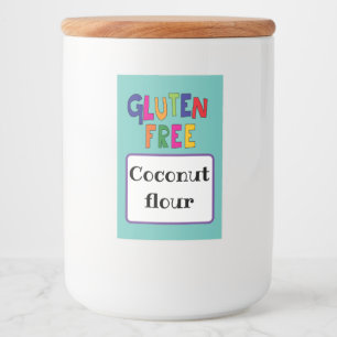 Gluten free celiac awareness food coeliac label