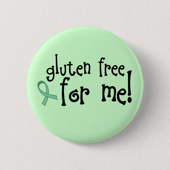 Gluten Free Celiac Button (Front)