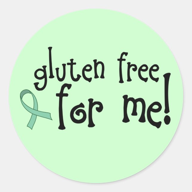 Gluten Free Celiac Sticker (Front)