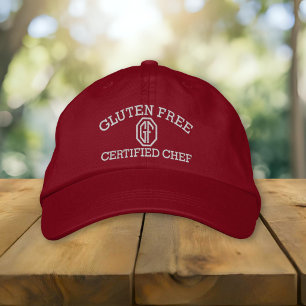 Gluten Free Certified Chef Embroidered Hat