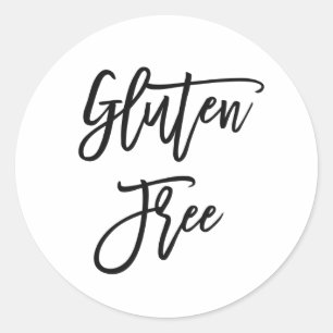 Gluten Free Classic Round Sticker