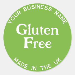 Gluten Free Gluten Allergy Packaging Label