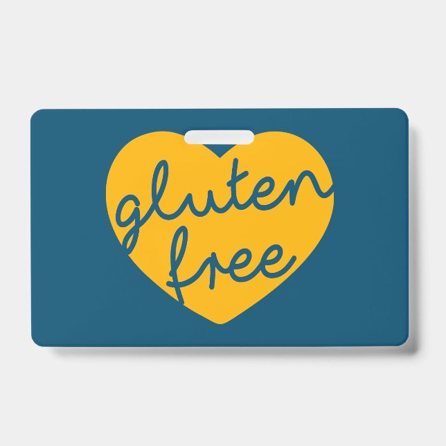 Gluten free ID badge (Front)