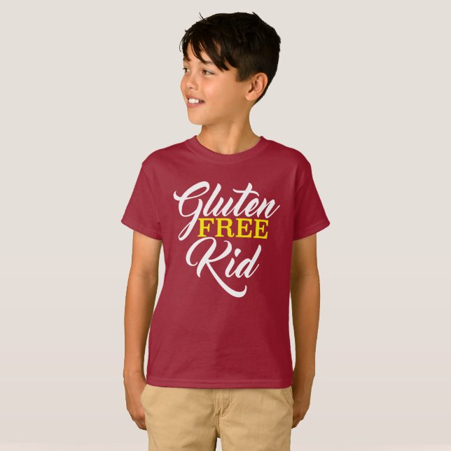 Gluten Free Kid T-Shirt (Front Full)